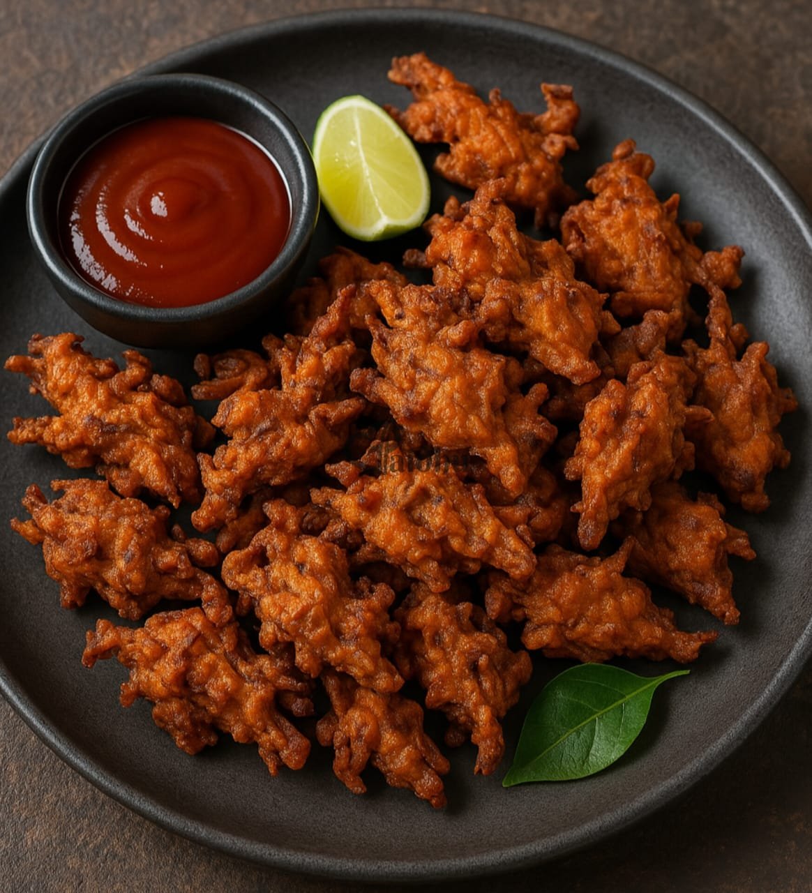 Banana Flower Pakoras (Vazhaipoo Bajji)