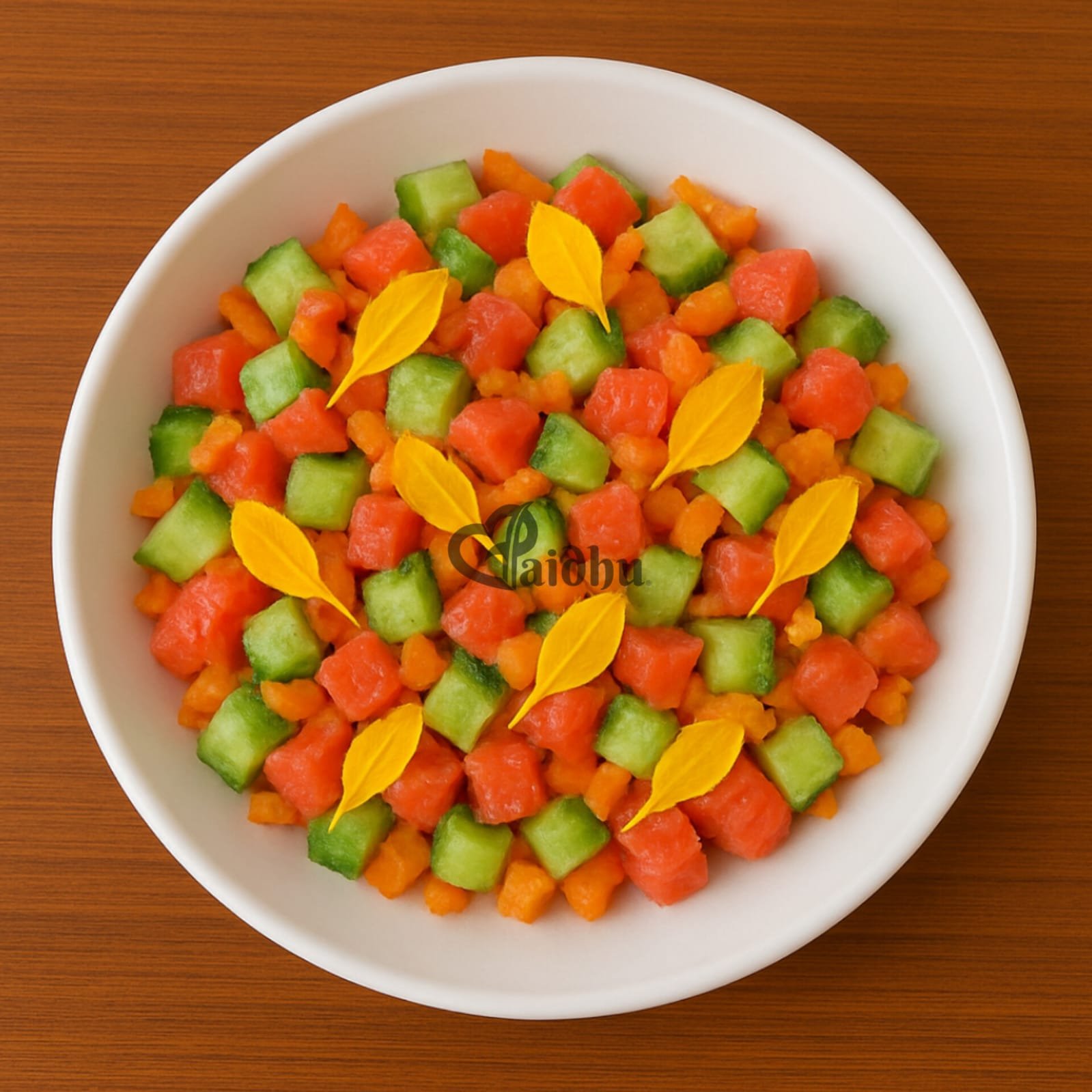 Flower Vegetable Salad