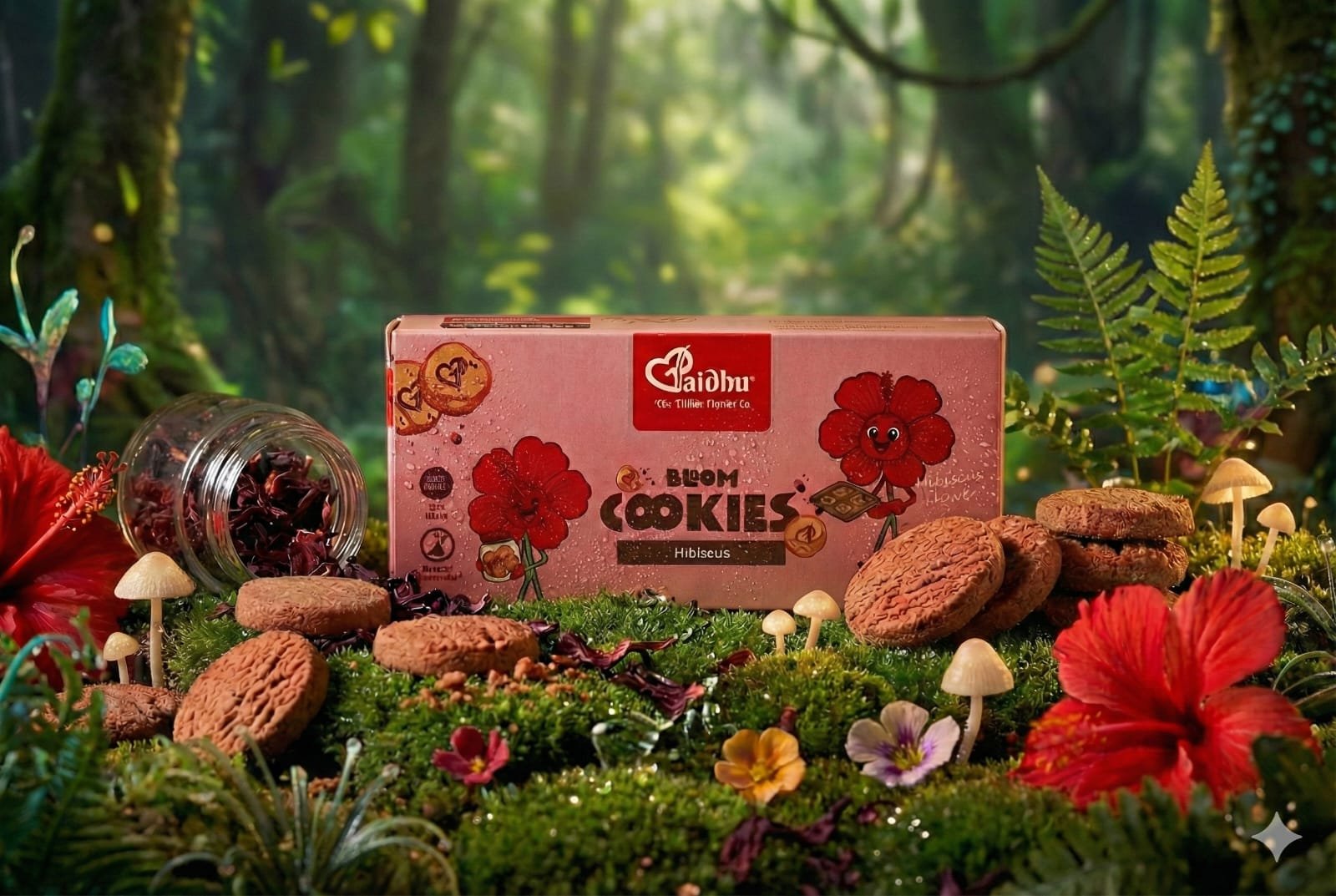 Bloom Cookies- Hibiscus